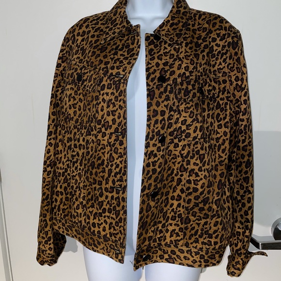 Ralph Lauren Leopard Jean Jacket - Picture 6 of 9